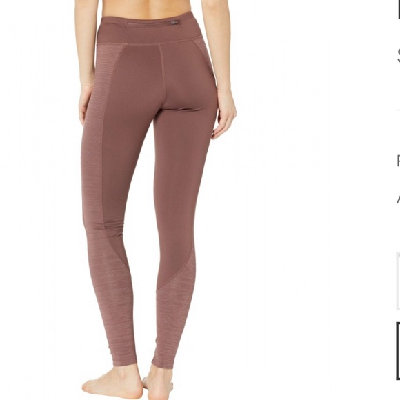 Nike Racer Warm Running Tights Leggings Brown Size L - Picture 2 of 12